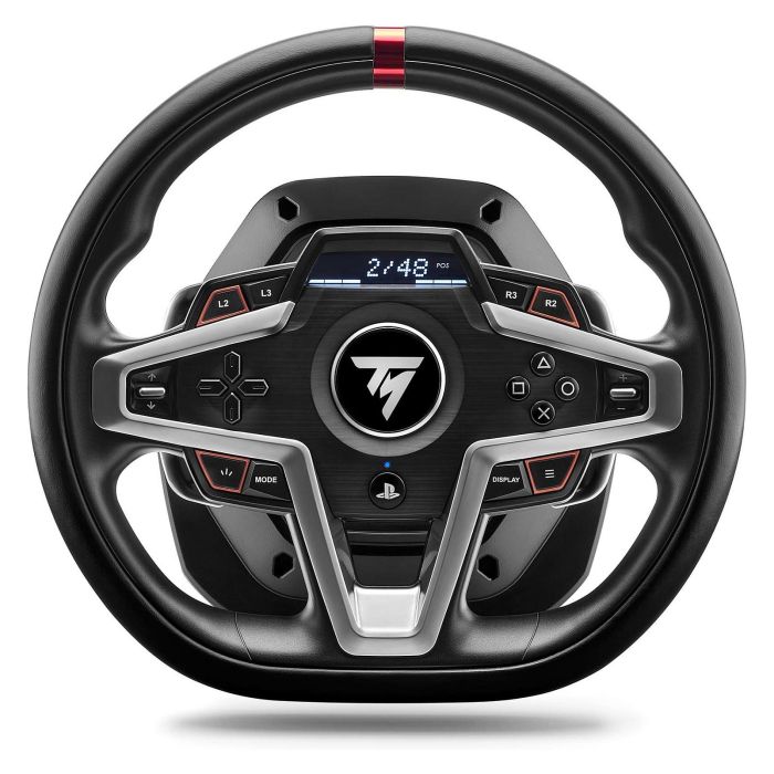 Thrustmaster T248 Volante + Pedales para PS5 / PS4 / PC con Pantalla LCD y Force Feedback, 4160783