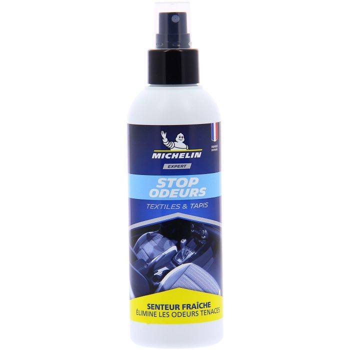 Michelin Stop Odor Experto Coche 200 ml - Elimina Olores a Tabaco y Animales en Asientos y Alfombras de Tela 2