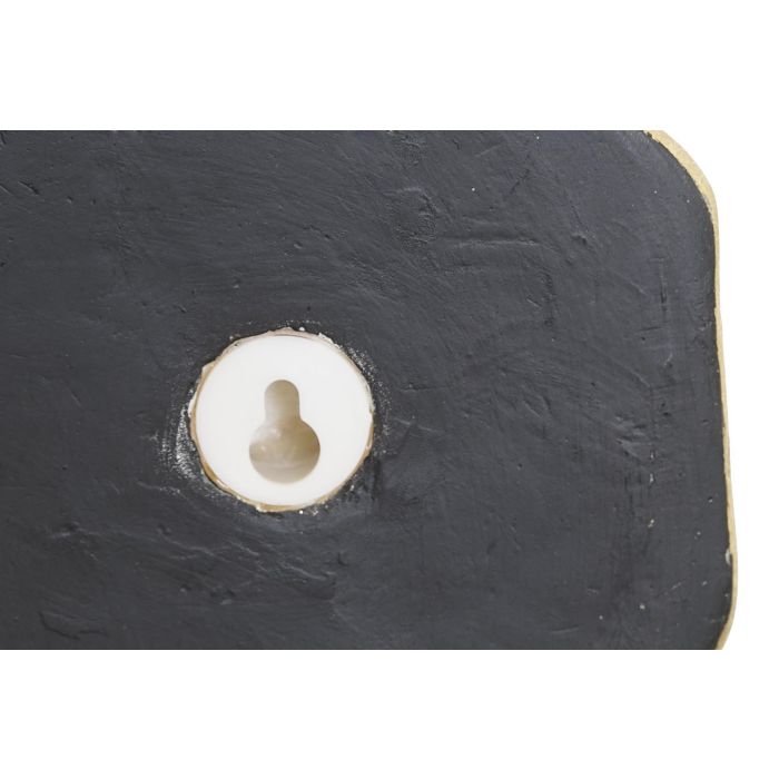 DKD Home Decor Decoración de Pared Corazón Dorado Resina y Cristal 26 x 5 x 21 cm 4