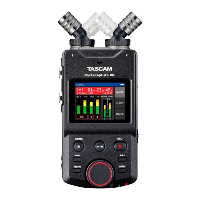 Grabadora Tascam PORTACAPTURE X6 Negro 512 GB 0 Grabadora Tascam PORTACAPTURE X6 Negro 512 GB 0