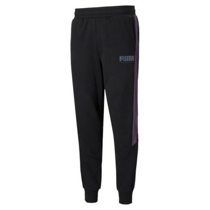 Pantalón de Chandal Puma Cyber Negro Hombre Pantalón de Chandal Puma Cyber Negro Hombre