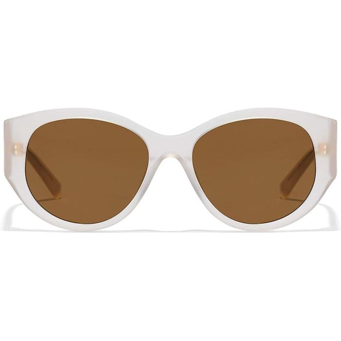 Hawkers MIRANDA Gafas de Sol Unisex Adulto #sand olive - Lentes TR18 UV400 Cat.3 Antideslumbrante, Montura Acetato Pulido 1