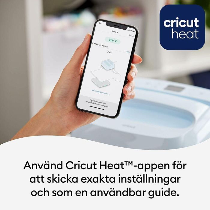 Cricut Prensa Térmica EasyPress 3 Azul - Placa Calefactora de 23 x 23 cm 10