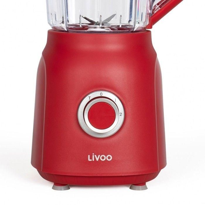 Livoo DOP242R Licuadora de 1,5 L Rojo chili 2 Livoo DOP242R Licuadora de 1,5 L Rojo chili 2