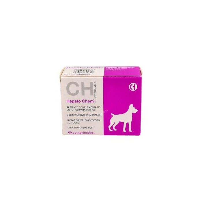 Hepato Chem 60 Comprimidos - Soporte para la Función Hepática con Cynara, Boldo, Ortosifon y Sorbitol