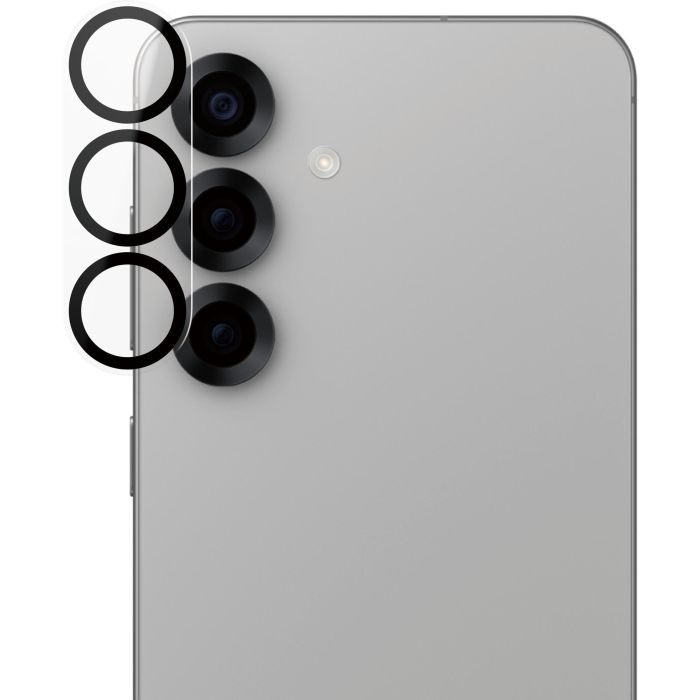 PanzerGlass PicturePerfect Protector de Lente para Samsung Galaxy S25, Vidrio Templado Resistente a Rayones y Golpes