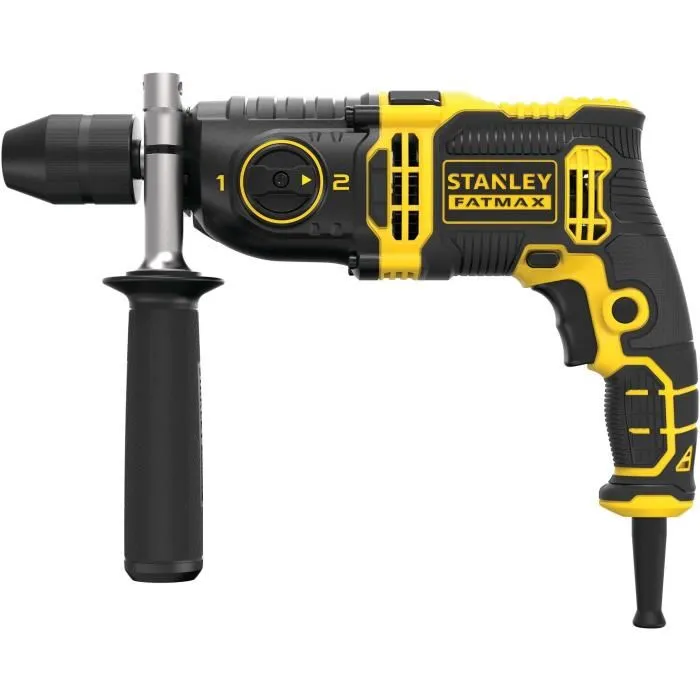 Stanley Fatmax Taladro de impacto FMEH850K-QS 850W 13mm 2 velocidades 1 Stanley Fatmax Taladro de impacto FMEH850K-QS 850W 13mm 2 velocidades 1