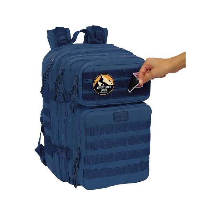 Mochila Safta Militar Portatil 15,6-' Basics Marino 300x230x480 mm 13 Mochila Safta Militar Portatil 15,6-' Basics Marino 300x230x480 mm 13