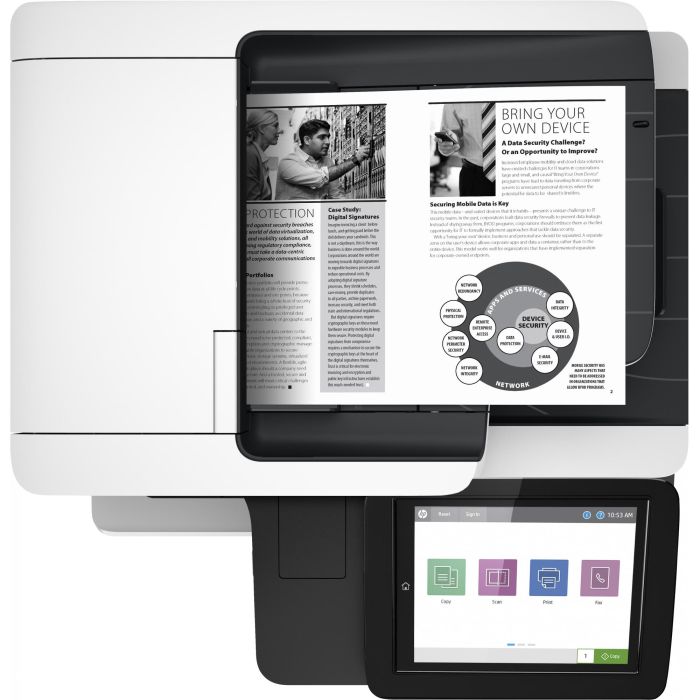 HP multifuncion laser monocromo LaserJet Enterprise M528dn 4 HP multifuncion laser monocromo LaserJet Enterprise M528dn 4