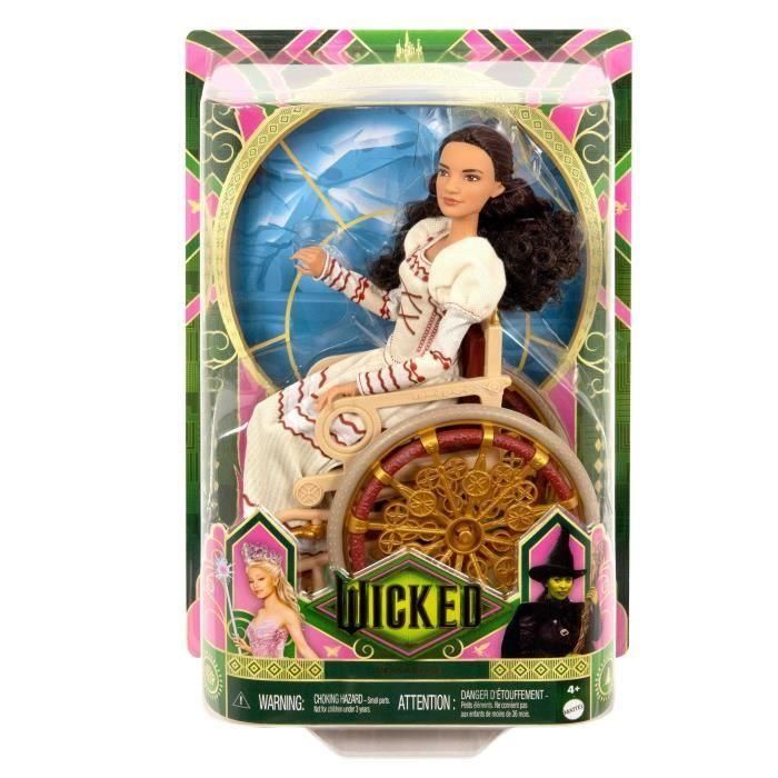 Muñeca Mattel-Wicked-Nessarose con ropa y accesorios - Wicked - HXY36 1 Muñeca Mattel-Wicked-Nessarose con ropa y accesorios - Wicked - HXY36 1