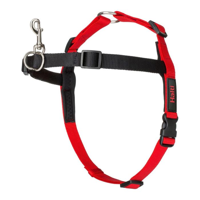 Arnés Halti Control Delantero Negro-Rojo L Arnés Halti Control Delantero Negro-Rojo L