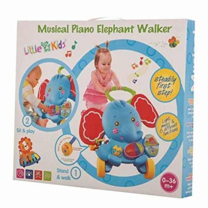 Andador activity elefante 45x50x40cm musical-luminoso 1 Andador activity elefante 45x50x40cm musical-luminoso 1