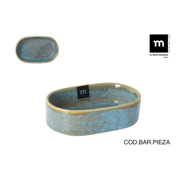 Fuente de Cocina La Mediterránea Scratch blue 13 x 8 x 4 cm (24 Unidades) 1 Fuente de Cocina La Mediterránea Scratch blue 13 x 8 x 4 cm (24 Unidades) 1