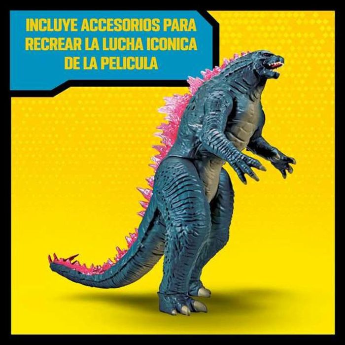 Famosa Figura de Acción GxK Giant Godzilla Articulada 28 cm, con Accesorios y Múltiples Puntos de Articulación, +6 Años 4 Famosa Figura de Acción GxK Giant Godzilla Articulada 28 cm, con Accesorios y Múltiples Puntos de Articulación, +6 Años 4