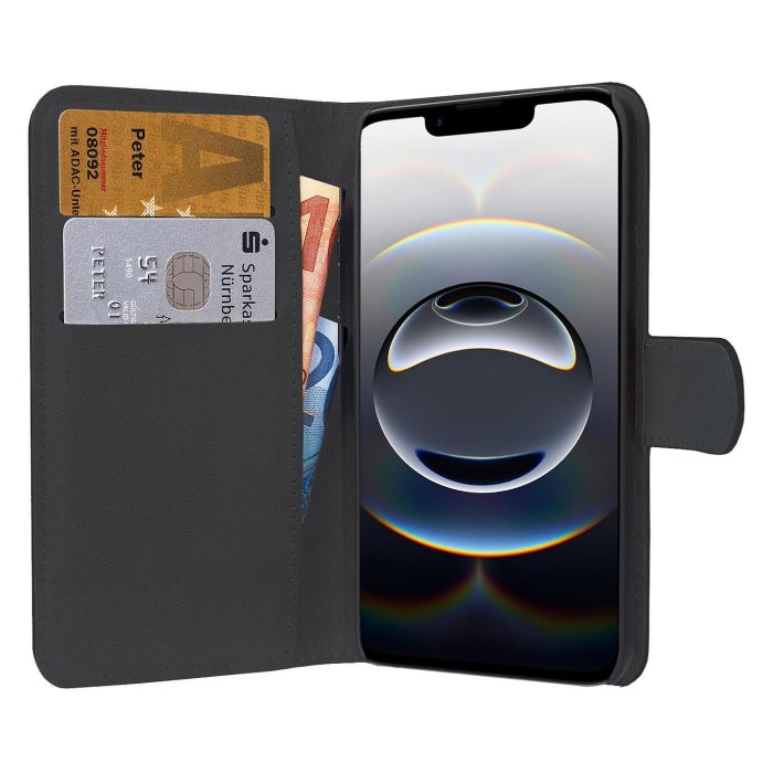 PEDEA 501600005 Funda Cartera para Apple iPhone 16e (6.1") con Soporte y Bolsillos, Negro PEDEA 501600005 Funda Cartera para Apple iPhone 16e (6.1") con Soporte y Bolsillos, Negro