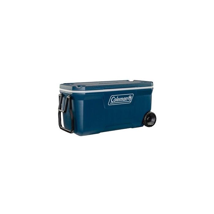 Coleman Xtreme 100QT Ruedas - Nevera portátil de 94L (65L útiles) con ruedas, color azul - Ref. 2000037216
