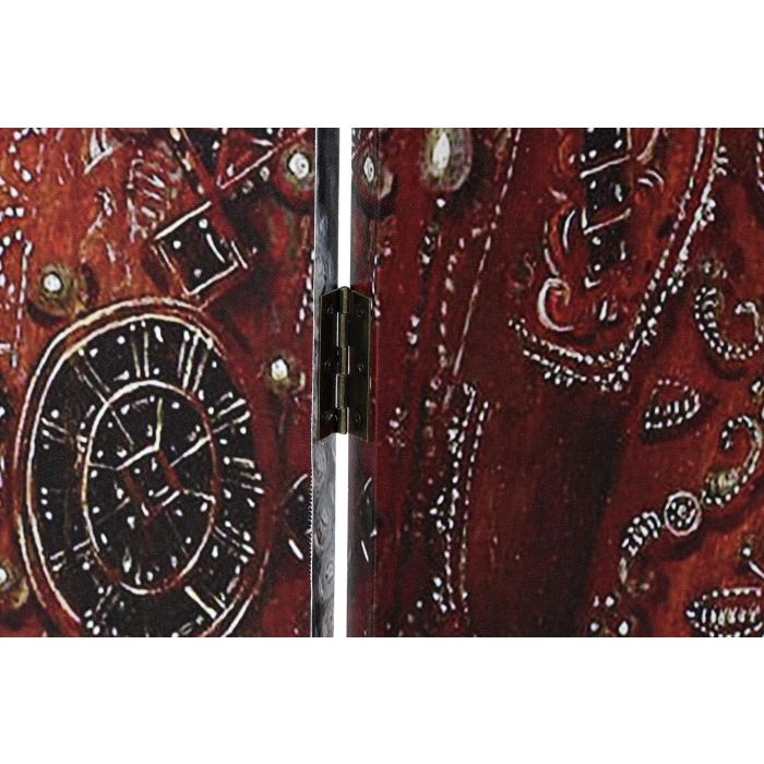 Biombo DKD Home Decor Lienzo Pino (120 x 2,5 x 180 cm) 2 Biombo DKD Home Decor Lienzo Pino (120 x 2,5 x 180 cm) 2