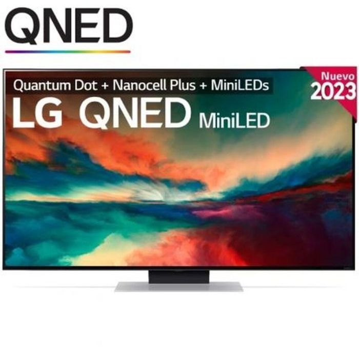 LG 55QNED866RE Televisor QNED MiniLED 55 pulgadas 4K Ultra HD Smart TV WebOS 100Hz HDR Dolby Atmos Procesador a7 AI Gen6 10 LG 55QNED866RE Televisor QNED MiniLED 55 pulgadas 4K Ultra HD Smart TV WebOS 100Hz HDR Dolby Atmos Procesador a7 AI Gen6 10