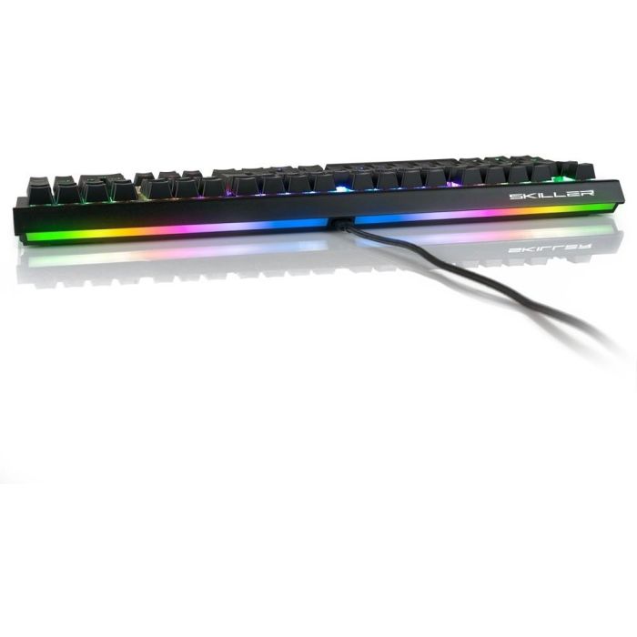Sharkoon SKILLER SGK60 Teclado Mecánico Gaming QWERTY Español USB, Interruptores Kailh BOX Rojos Lineales, PBT, Aluminio Negro 3 Sharkoon SKILLER SGK60 Teclado Mecánico Gaming QWERTY Español USB, Interruptores Kailh BOX Rojos Lineales, PBT, Aluminio Negro 3