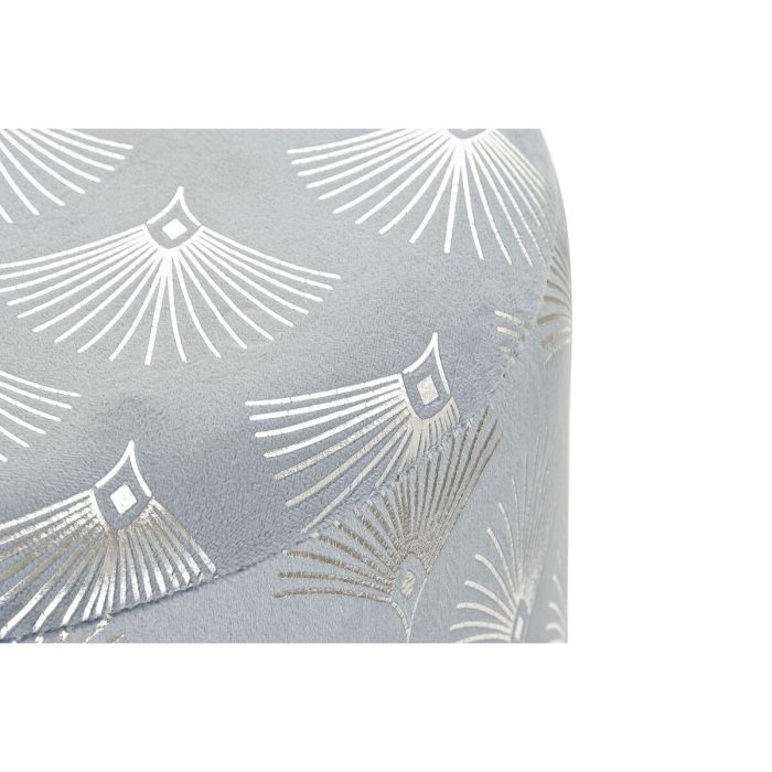 Reposapies Glam DKD Home Decor Azul Dorado 35 x 43 x 35 cm 3