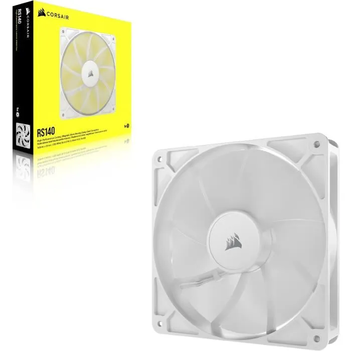 Corsair RS140 Ventilador PWM de 140 mm Blanco 4