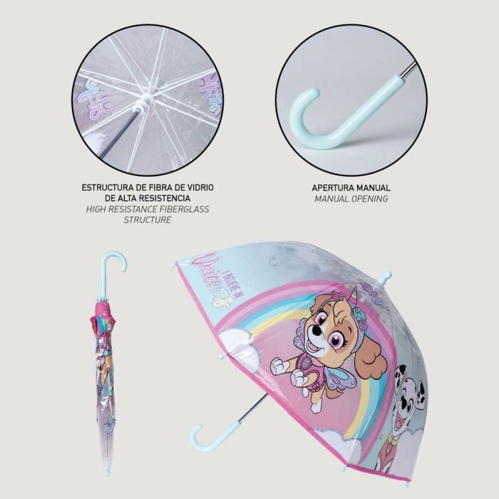 Paraguas manual poe burbuja paw patrol skye 2 Paraguas manual poe burbuja paw patrol skye 2