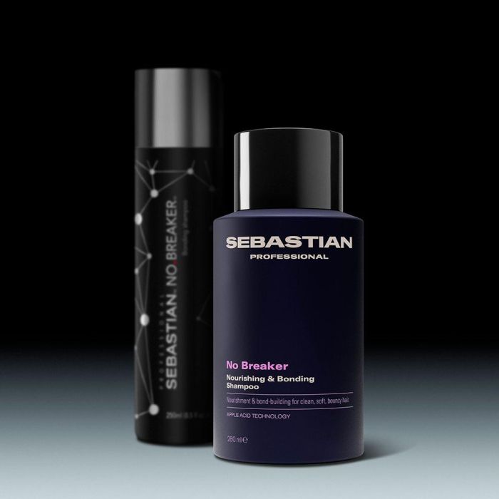 Sebastian Professionals NO.BREAKER Champú Profesional Nutre y Limpia para Cabello Débil y Delicado, 280 ml Sebastian Professionals NO.BREAKER Champú Profesional Nutre y Limpia para Cabello Débil y Delicado, 280 ml