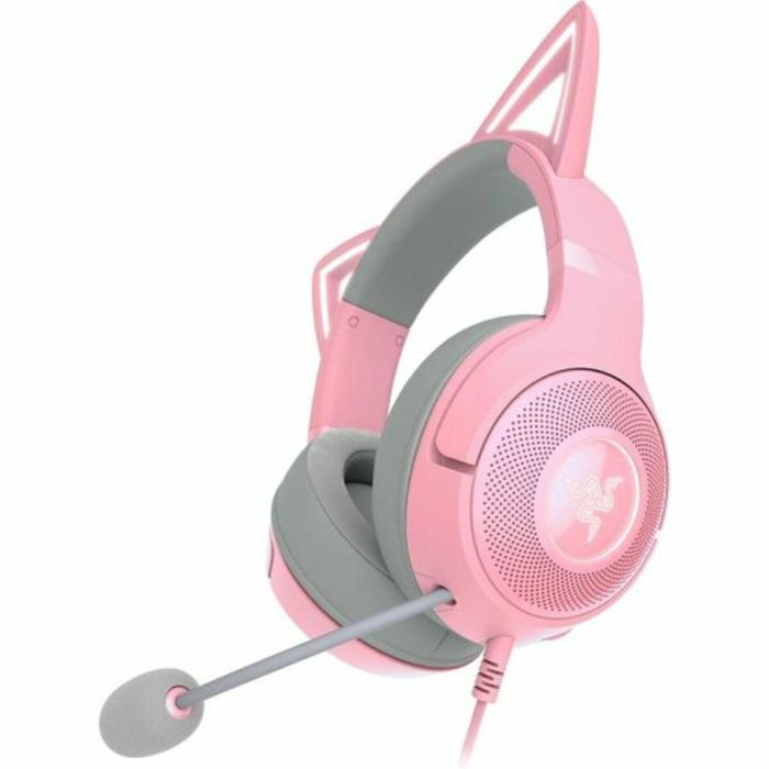 Auriculares con Micrófono Gaming Razer Kraken X Lite Rosa 8