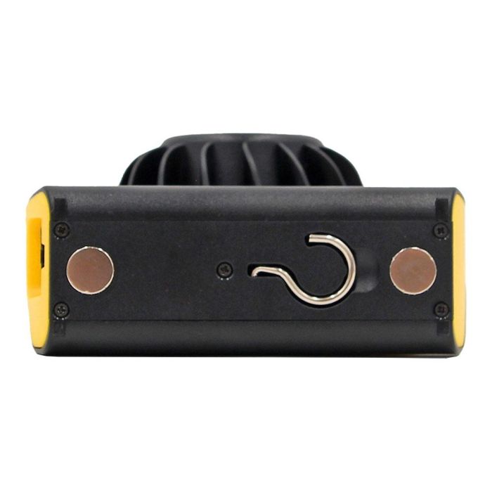 Edm Foco de Trabajo LED Recargable 1000 lm 10 W con Power Bank, Gancho e Imanes, Cabezal Giratorio 180°, Autonomía 2h 2