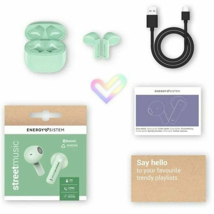 Auriculares in Ear Bluetooth Energy Sistem 459216 Menta 3