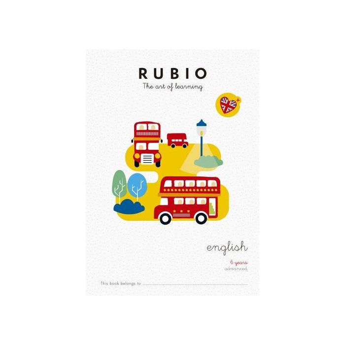 Cuaderno Rubio A4 In English Advanced 6 (5-6 Años) (Set de 5)