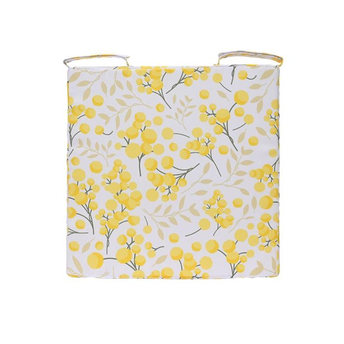 KSD Cojín cuadrado de poliéster estampado para exterior, resistente a los rayos UV y repele el agua, 40 x 40 x 4 cm 0 KSD Cojín cuadrado de poliéster estampado para exterior, resistente a los rayos UV y repele el agua, 40 x 40 x 4 cm 0