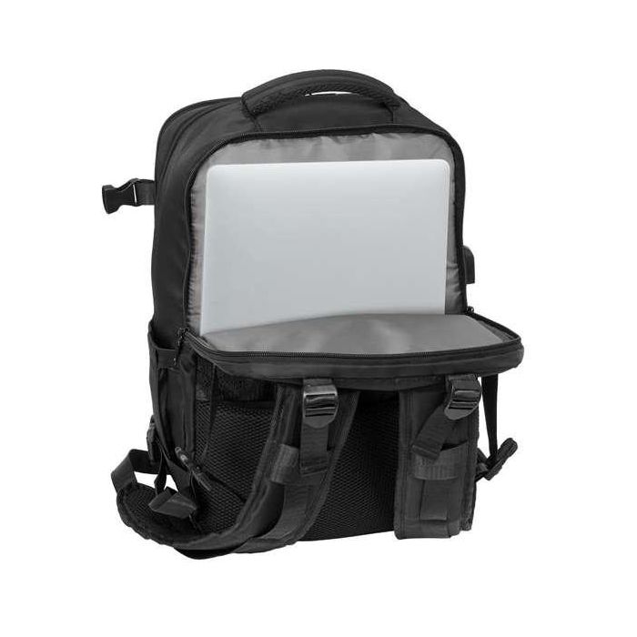 Mochila Escolar Safta Negro Negro 6