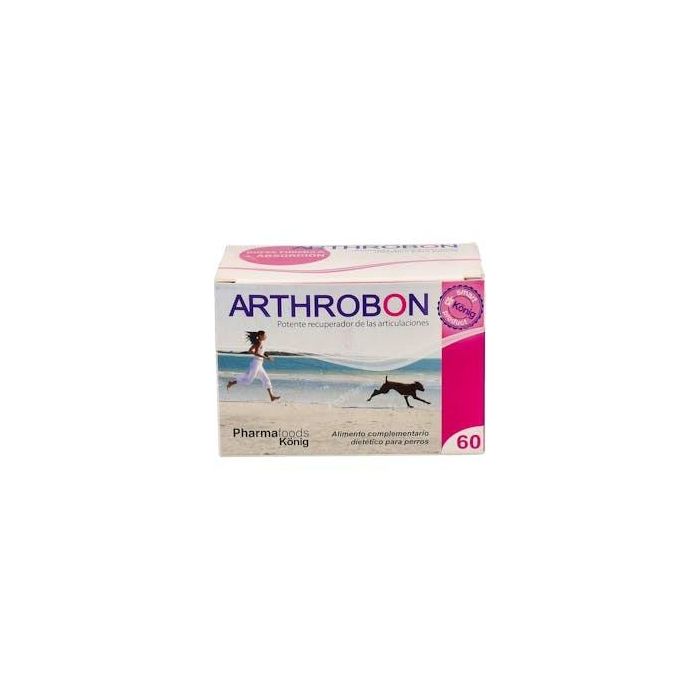 König Arthrobon 60 Comprimidos - Regenerador y Protector Articular para Perros