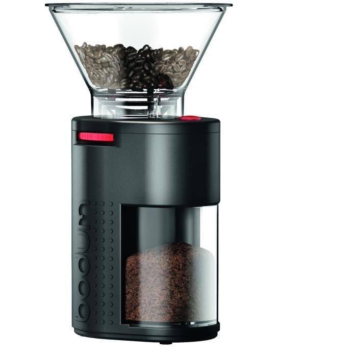 BODUM - BISTRO Molinillo de café eléctrico, muela de acero inoxidable, 160 W 1 BODUM - BISTRO Molinillo de café eléctrico, muela de acero inoxidable, 160 W 1
