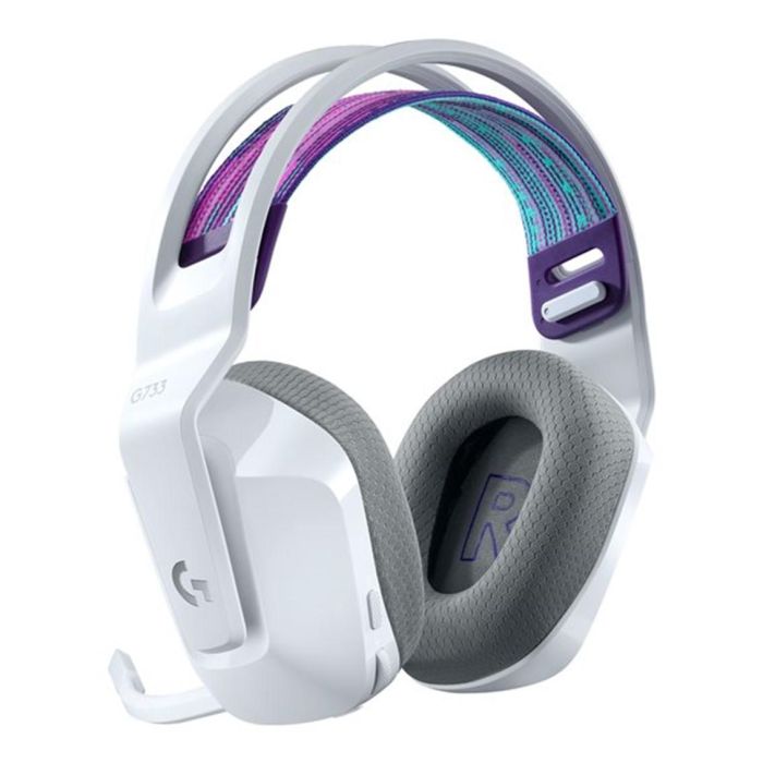 Logitech Auriculares G G733 LIGHTSPEED Inalámbrico RGB Gaming Blanco 981-000883 2