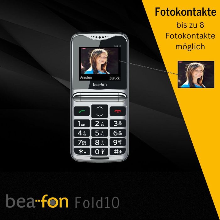 Teléfono Inalámbrico beafon FOLD10 LTE 3