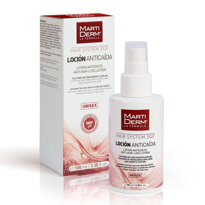 MartiDerm HAIR SYSTEM Loción Anticaída para Combatir la Caída del Cabello, 100 ml 1 MartiDerm HAIR SYSTEM Loción Anticaída para Combatir la Caída del Cabello, 100 ml 1