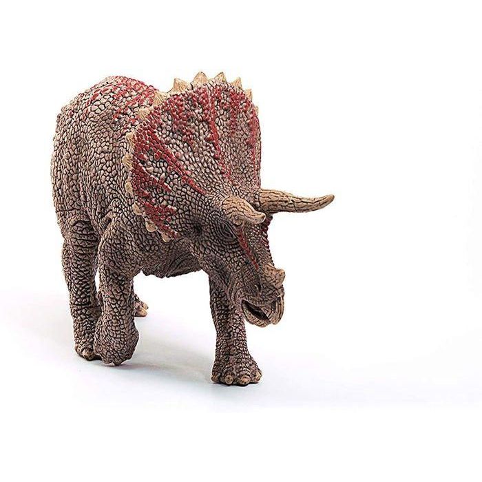 Schleich 15000 Figura Coleccionable Triceratops Dinosaurio Realista Modelada Detalladamente y Pintada a Mano para Juego Educativo Infantil 1