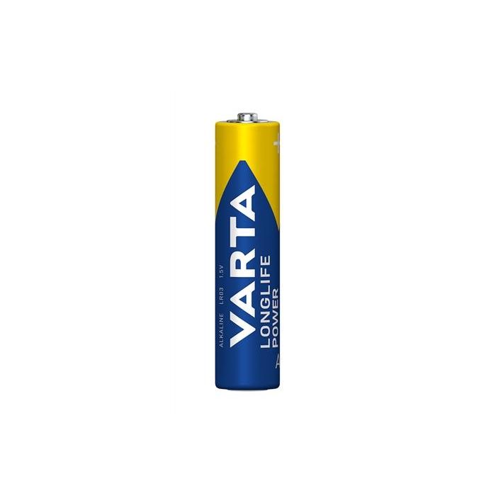 Varta Pilas Alcalinas AAA Longlife Power 2 unidades - Energía potente para gran consumo
