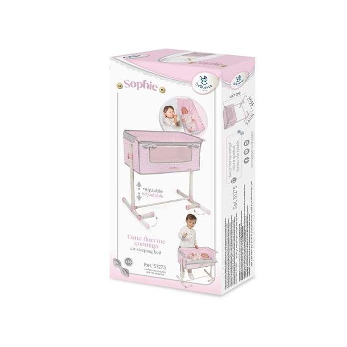 Cuna regulable duerme conmigo - para muñecas de hasta 48 cm. 0 Cuna regulable duerme conmigo - para muñecas de hasta 48 cm. 0