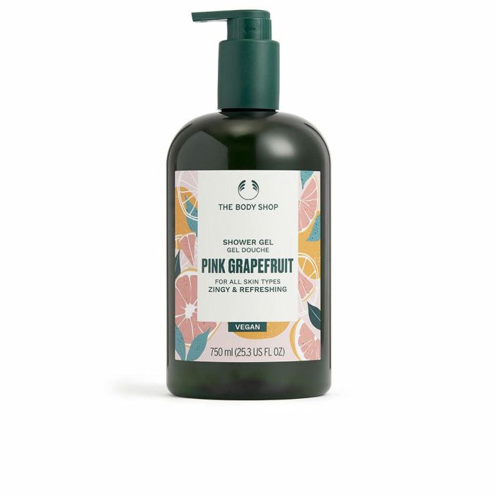 The Body Shop Gel de Ducha PINK GRAPEFRUIT 750 ml - Frescura Revitalizante con Aroma a Pomelo Rosa