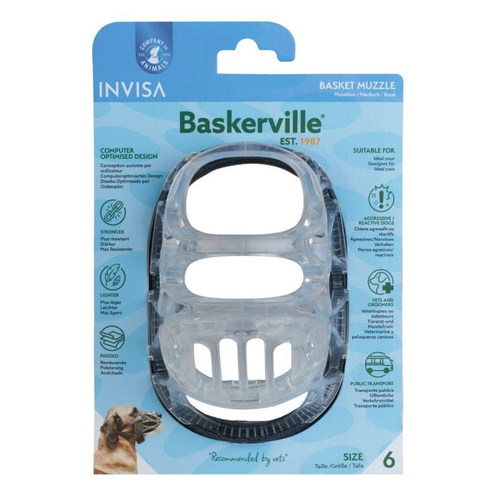 Bozal Company of Animals Transparente 6 3 Bozal Company of Animals Transparente 6 3