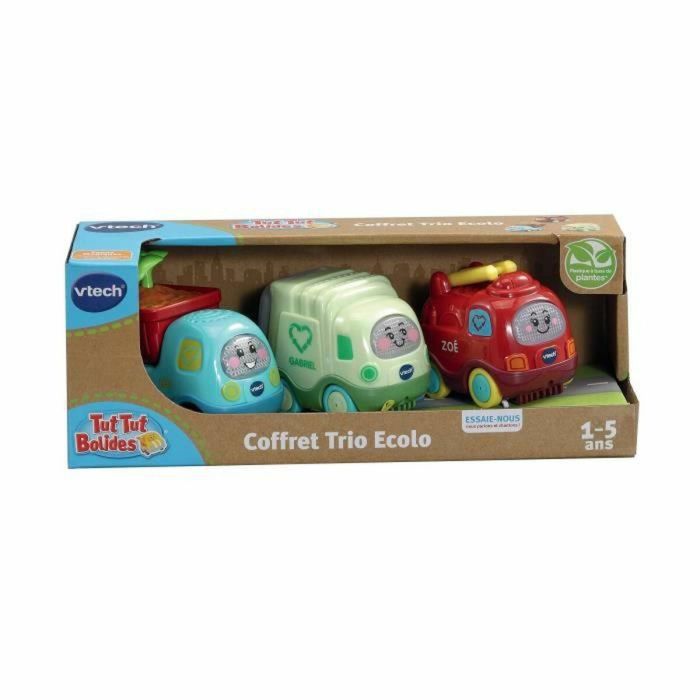 Playset Vtech Tut Tut Bolides Ecolo Trio Box (FR) 1 Playset Vtech Tut Tut Bolides Ecolo Trio Box (FR) 1