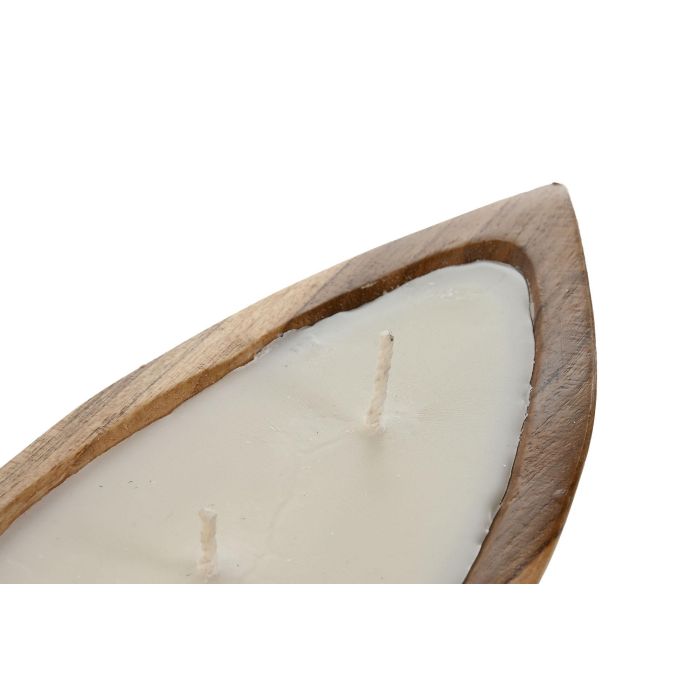 Vela Balines DKD Home Decor Marron Blanco 13 x 5.5 x 39 cm (2 Unidades) 1 Vela Balines DKD Home Decor Marron Blanco 13 x 5.5 x 39 cm (2 Unidades) 1