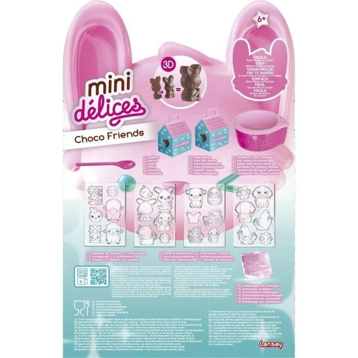 Lansay LAN3181860178270 Mini Delicias Choco Friends - Juego Creativo para Niños a partir de 6 años Lansay LAN3181860178270 Mini Delicias Choco Friends - Juego Creativo para Niños a partir de 6 años