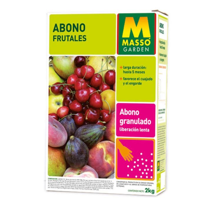 Massó Abono granulado para frutales eco 2 kg 234981 0 Massó Abono granulado para frutales eco 2 kg 234981 0