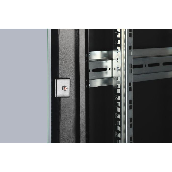DIGITUS Netzwerkschrank Unique 36HE 1787x600x600mm schwarz (Speditionsversand) 6