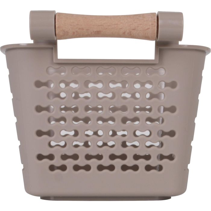 Cesta Multiusos con Asas de Madera 13x11x8 cm - Confortime (36 Unidades) 5