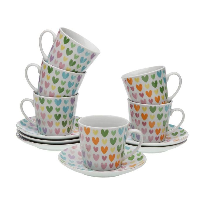 Juego de Tazas de Café Versa Porcelana